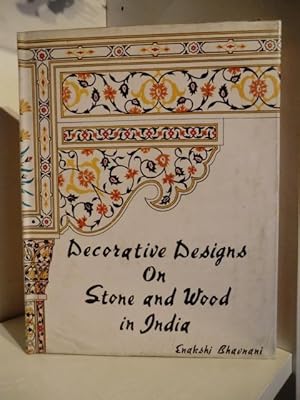 Decorative Designs on Stone and Wood in India.