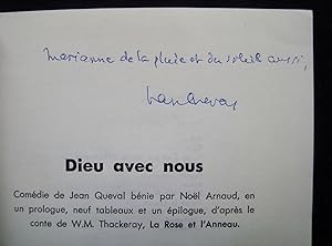 Dieu avec nous - Comédie de Jean Queval bénie par Noël Arnaud, en un prologue, neuf tableaux et u...