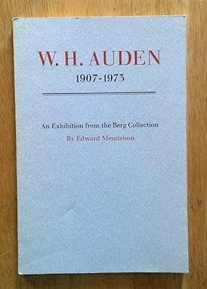 W. H. Auden 1907- 1973