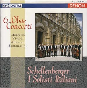 6 Oboe Concerti . Marcello , Vivaldi, Albinoni, Sammartini