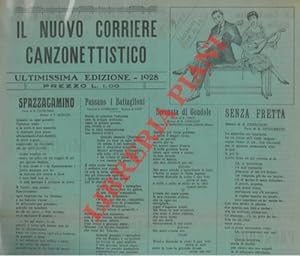 Il nuovo corriere canzonettistico. Nuovissima edizione 1928.
