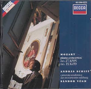 Mozart: Piano concertos no. 27, K595, no. 19, K459 András Schiff, camerata academica des mozarteu...