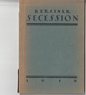 - Katalog der 34. Ausstellung der Berliner Secession.