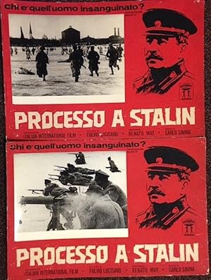Processo a Stalin [two advertising placards for the film]