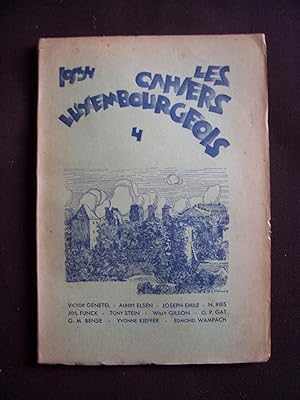 Les cahiers luxembourgeois - N°4 1934