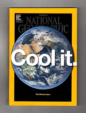 National Geographic, November 2015. Climate Issue, "Cool It" Cover