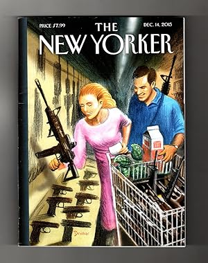 The New Yorker - December 14, 2015. Eric Drooker Cover; Dana Spiotta Fiction; Amy Davidson on the...