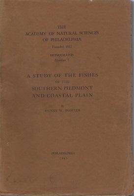 A Study of the Fishes of the Southern Piedmont Coastal Plain