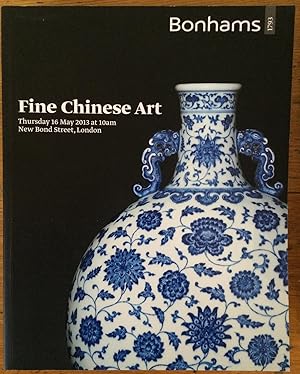 Fine Chinese art : lots 1-420 : Thursday 16 May 2013 at 10am, New Bond Street, London.