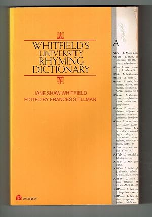 Whitfield's University Rhyming Dictionary