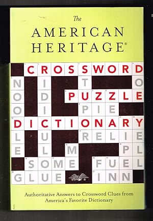 The American Heritage Crossword Puzzle Dictionary (American Heritage Dictionary)