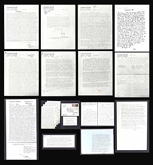 13 TLS, 1 ALS FROM LAURENCE DURRELL TO HENRY MILLER, 1975-1979