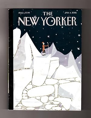 The New Yorker - January 4, 2016. Frank Viva Cover; Ottessa Hoshfegh Fiction; Leslie Jones; Jeb B...