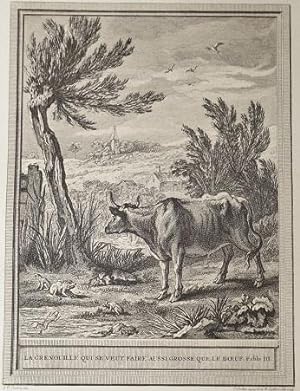 Fables. Avec Les Figures d'Oudry. Reimpression De l'Edition Desaint et Saillant, 1755 (4 Vols.)