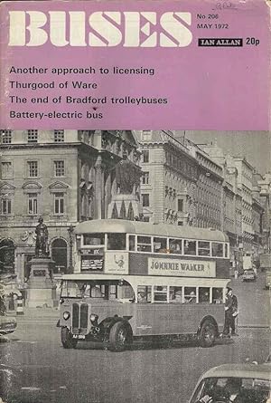 Buses May 1972 Vol. 22 No. 208