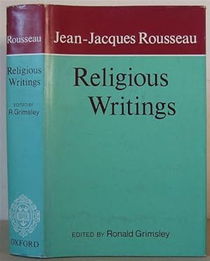 Rousseau: Religious Writings.