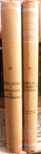 La escuela del técnico electricista. Tomos VII y IX ( 2 libros)