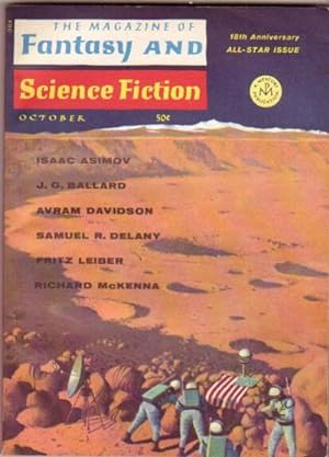 The Magazine of Fantasy and Science Fiction October 1967 -Cry Hope Cry Fury, Corona, Camels & Dro...