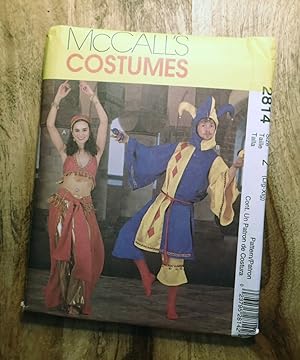 McCALL'S SEWING PATTERN: #2814: McCALL'S COSTUMES: Misses', Men's & Teen Boy's Jester & Bellydanc...