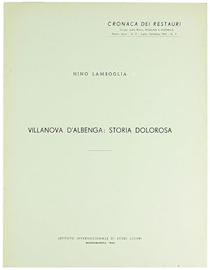 VILLANOVA D'ALBENGA: STORIA DOLOROSA.: