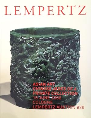 Lempertz : Asian art, Chinese jades : from a private Californian collection.