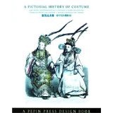 A Pictorial History of Costume. Histoire Illustrée du Costume. (Édition 2001, couverture jaune)