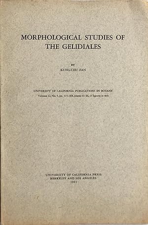 Morphological studies of the Gelidiales