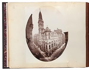 [Album containing 154 albumen photographs of Chicago by a noted photographer, including important...