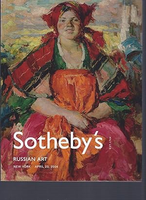 [AUCTION CATALOG] SOTHEBY'S: RUSSIAN ART: APRIL 23 2004