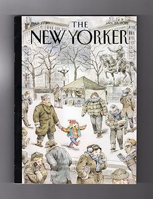 The New Yorker - January 25, 2016. John Cuneo Cover; Tatyana Tolstaya Fiction; Ayman Odeh; The Me...