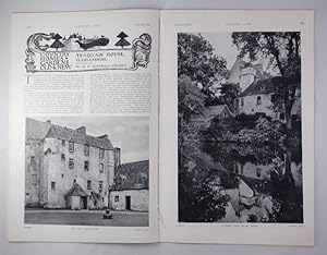 Original Issue of Country Life Magazine Dated August 11th 1906, with a Main Feature on Traquair H...