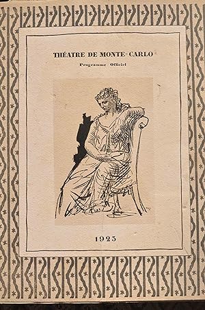 Théâtre de Monte-Carlo. Programme officiel.