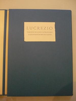 De rerum natura.Editiones Dominicae(Franco Riva),Editiones Dominicae(Franco Riva),