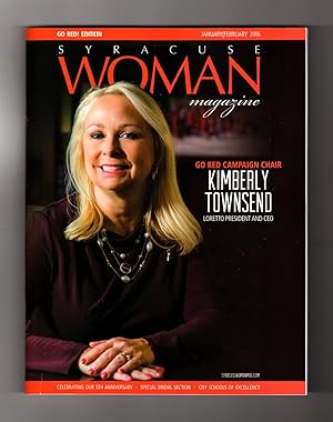 Syracuse Woman Magazine - January-February, 2016. Go Red ! Edition. Kimberly Townsend, Jeff Steig...