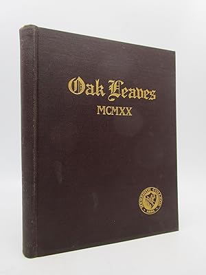 The Oak Leaves 1920 (Volume Seventeen) First Edition