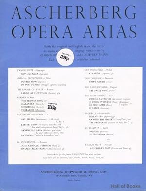 Toreador! (Gentlemen, your proud toast) from Carmen. Ascherberg Opera Arias