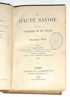 La Haute-Savoie - récits de voyage et d'histoire