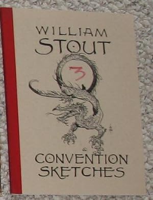 WILLIAM STOUT 50 CONVENTION SKETCHES Volume 3 Three.; .Signed & numbered, #551 of 950