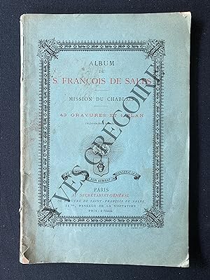 ALBUM DE S. FRANCOIS DE SALES-MISSION DU CHABLAIS