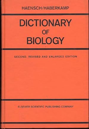 Dictionary of biology. English / German / French / Spanish