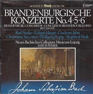 Bach: Die Brandenburgischen Konzerte No. 4, 5 & 6 Neues Bachisches Collegium Musicum Leipzig, Max...