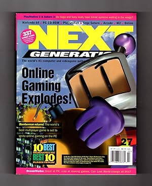 Next Generation Magazine - March, 1997. World's #1 Computer and Videogame Authority. Richard Garr...