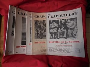 Crapouillot-N° spécial Histoire de la guerre 1939-1945 par Jean Galtier-Boissière5 volumes.