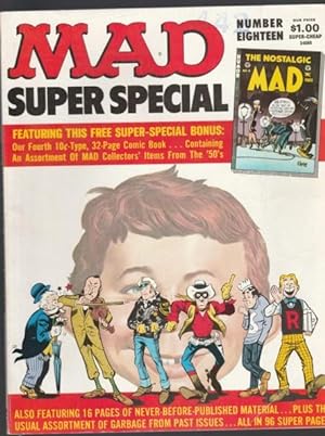 MAD Super Special # 18 (eighteen) -(includes "The Nostalgic MAD # Four")
