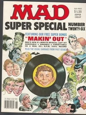 MAD Super Special # 26 (twenty-six) -(includes "Makin' Out" 33 1/3 R.P.M Vinyl Record)