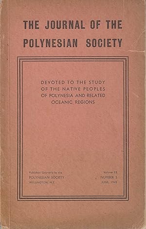 The Journal of the Polynesian Society. Vol. 52. No. 2. June 1943