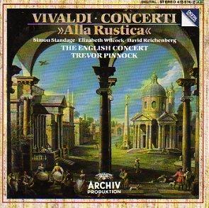 Vivaldi : Concerti "Alla Rustica" The English Concert, Trevor Pinnock, Simon Standage, Elizabeth ...