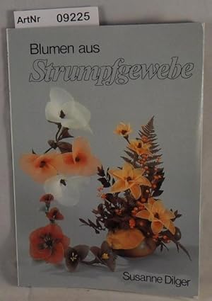 Blumen aus Strumpfgewebe