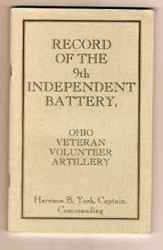 Record of the 9th Independent Battery Ohio Veteran Volunteer Artillery