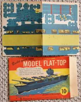 BUILD YOUR OWN REALISTIC, 3-DIMENSIONAL MODEL FLAT-TOP - WW2 US Navy ship. (3-D Puzzle Game;from ...